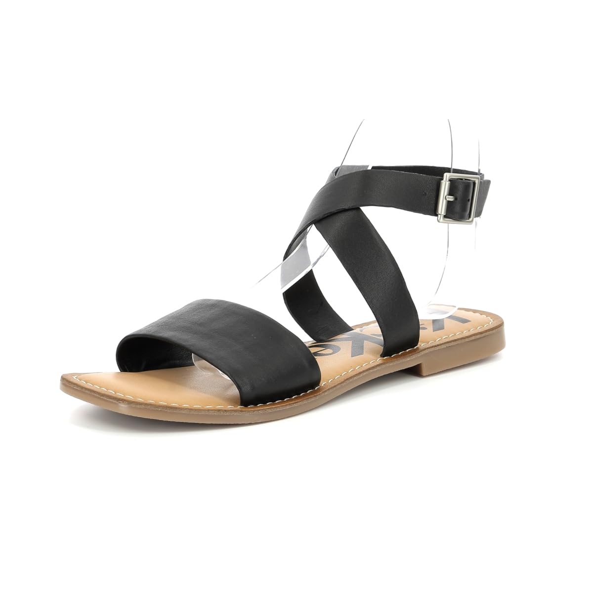 KICKERS Women's Kick Gimik Sandals, black, 4 UK