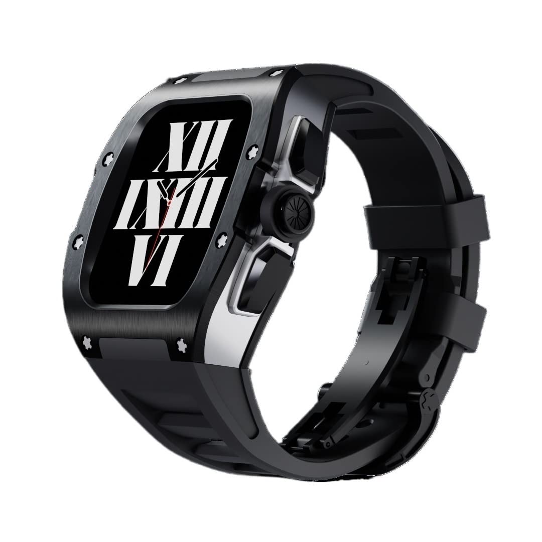 Couverture Apple Watch Titane 44mm Kit de Modification avec Bracelet - 2