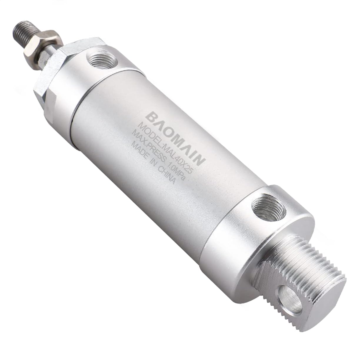 BAOMAIN Mini Pneumatic Air Cylinder 1" Bore 5" Stroke MAL 25x125 — Amazon image 20