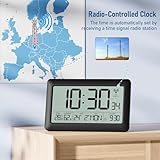 Zoom IMG-2 latec orologio sveglia digitale radiocontrollata Zoom IMG-2 latec orologio sveglia digitale radiocontrollata