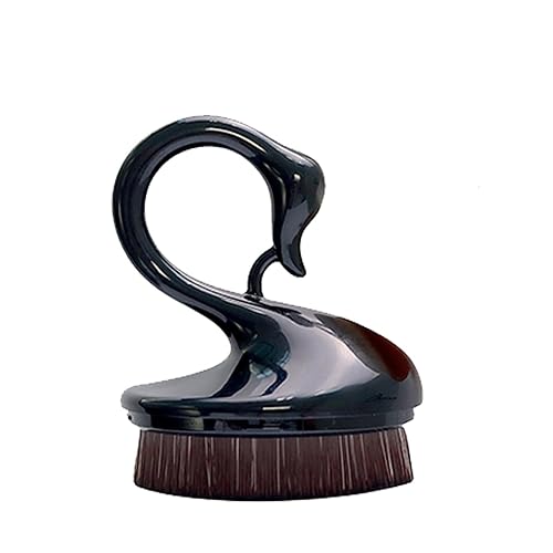 Brocha de maquillaje para base facial, brocha de maquillaje Kabuki, para mezclar productos de maquillaje líquidos o crema, luz sin dejar rastro,