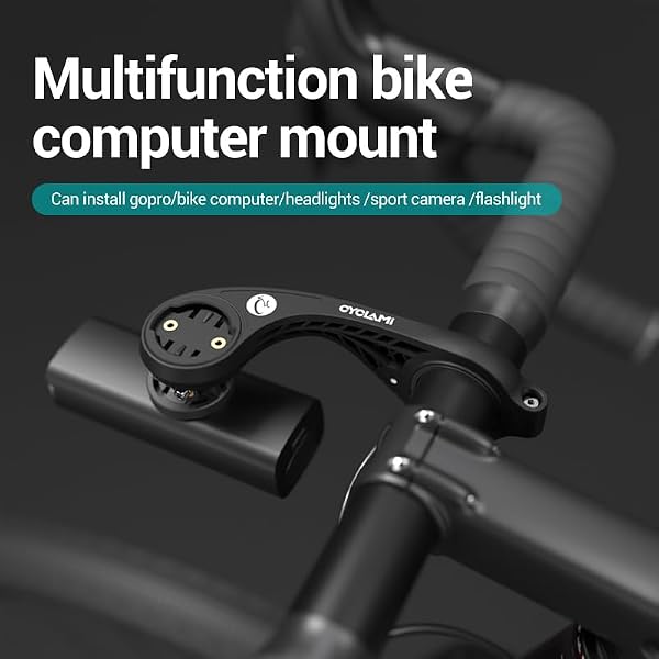 Out Front Mount Compatible with Garmin Edge Bike Computer, XOSS, iGPSPORT - Cycling Handlebar 1.25''/ 31.8mm (CYCLAMI) by CYCLAMI - Image 3