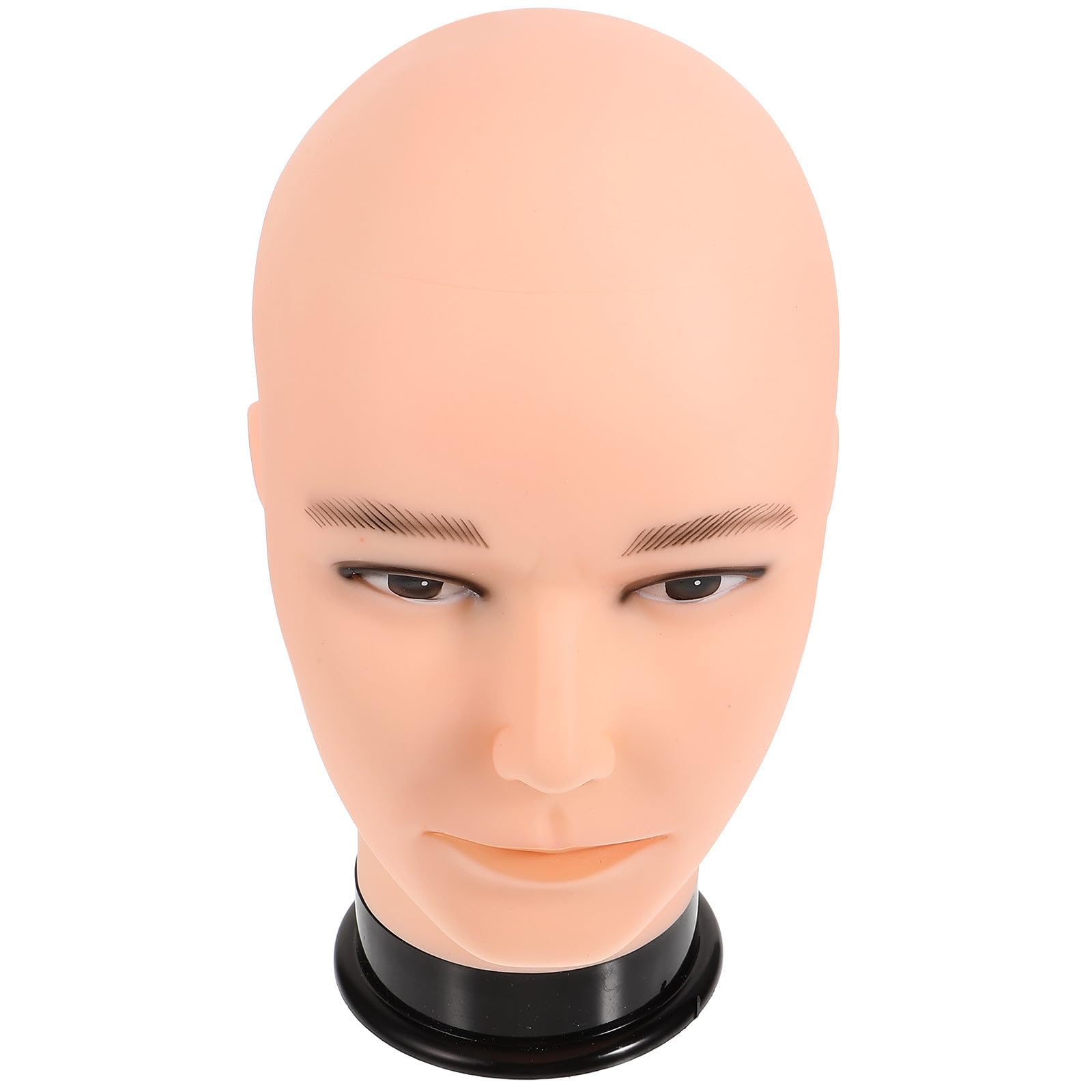 TEHAUX Supporto per Chioma in PVC Circonferenza 56 CM Base per Parrucche e Cappelli Stand per Manichino