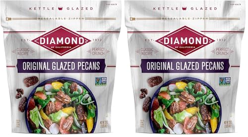 Image of Diamond of California Original Glazed Pecans, 32 Ounce (Pack of 2)