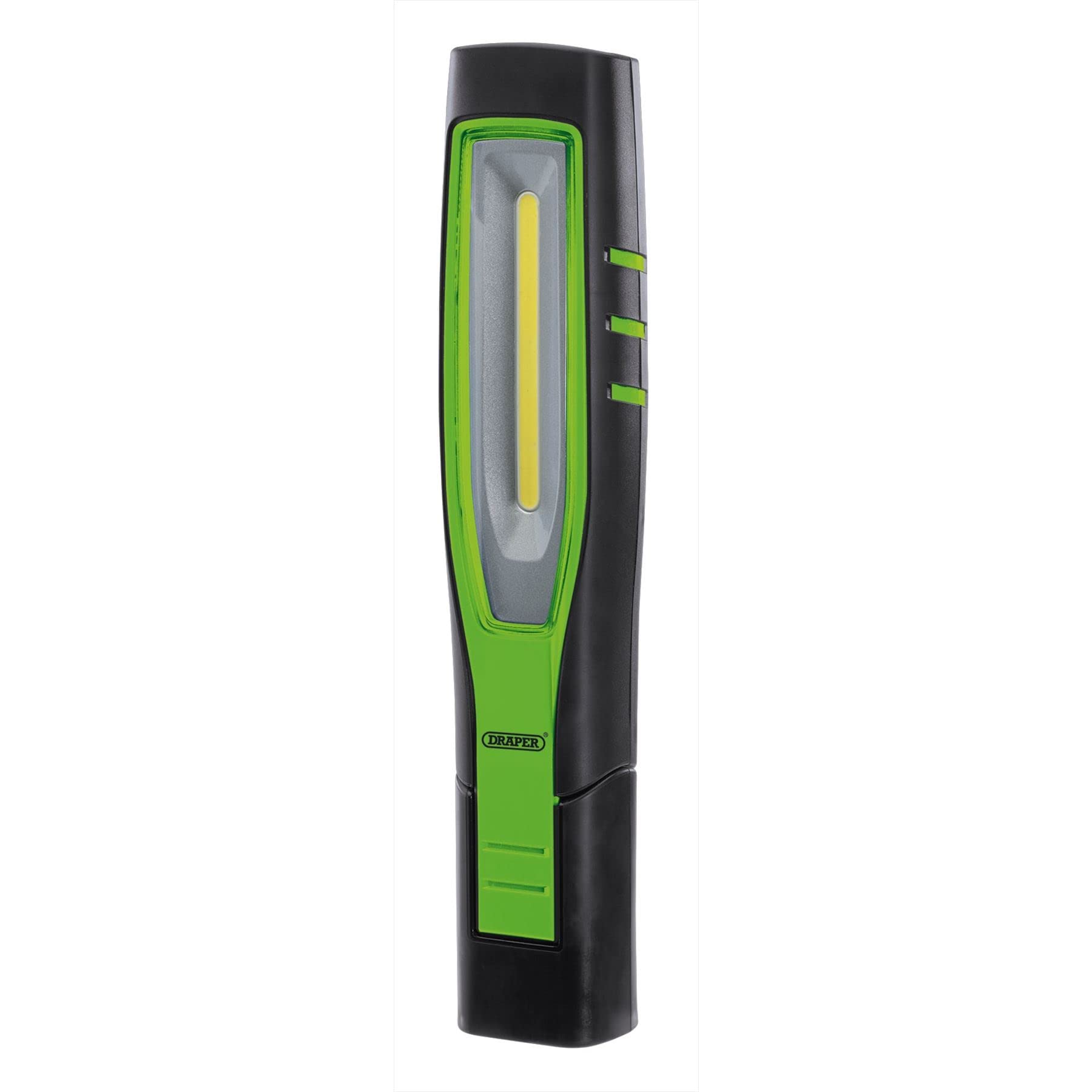 Draper 11759 7 W COB LED wiederaufladbare Inspektionslampe, grün