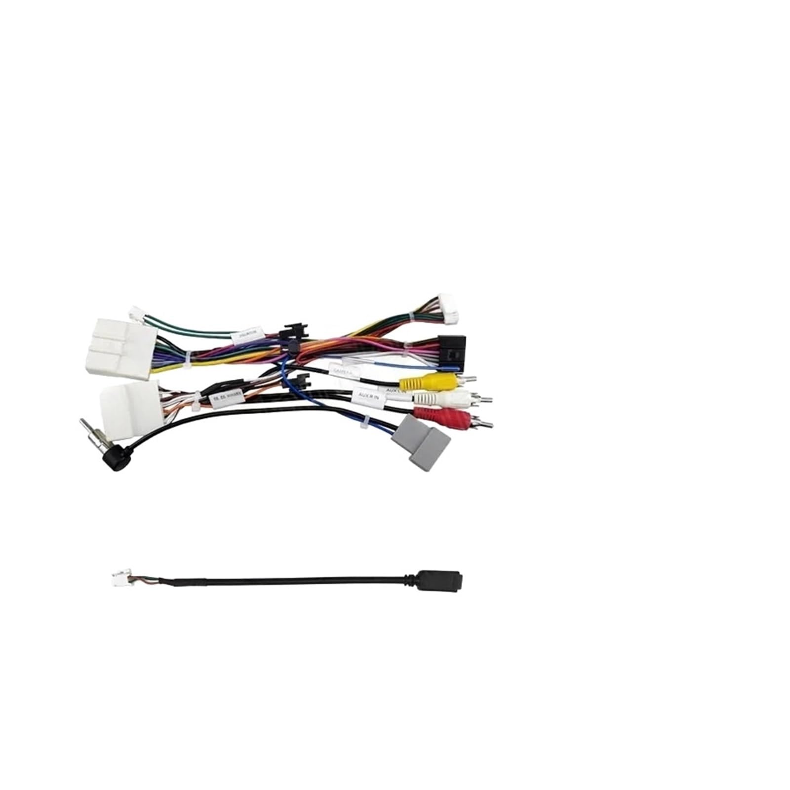 Câble radio Android avec bus CAN Compatible Pour Nissan X-Trail, Qashqai, Juke et Navana (à partir de 2016) | Adaptateur de faisceau de câblage(C-NS-07 (NO CAN))