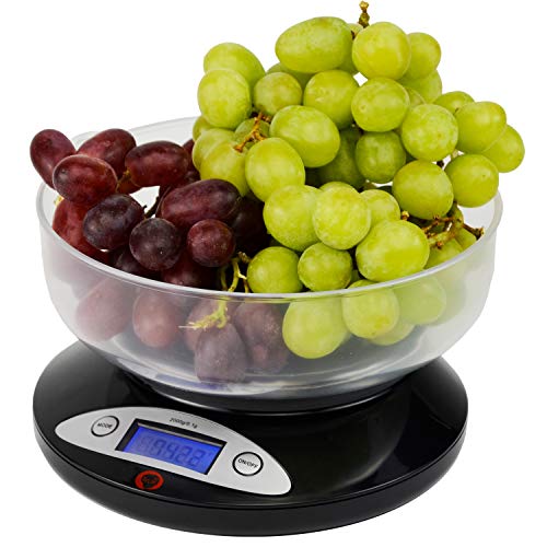 Ultimate 2k Digital Kitchen Scale and Multifunction multipurpose Gram Scale with Removable Bowl 2kg 2000g 0.1g