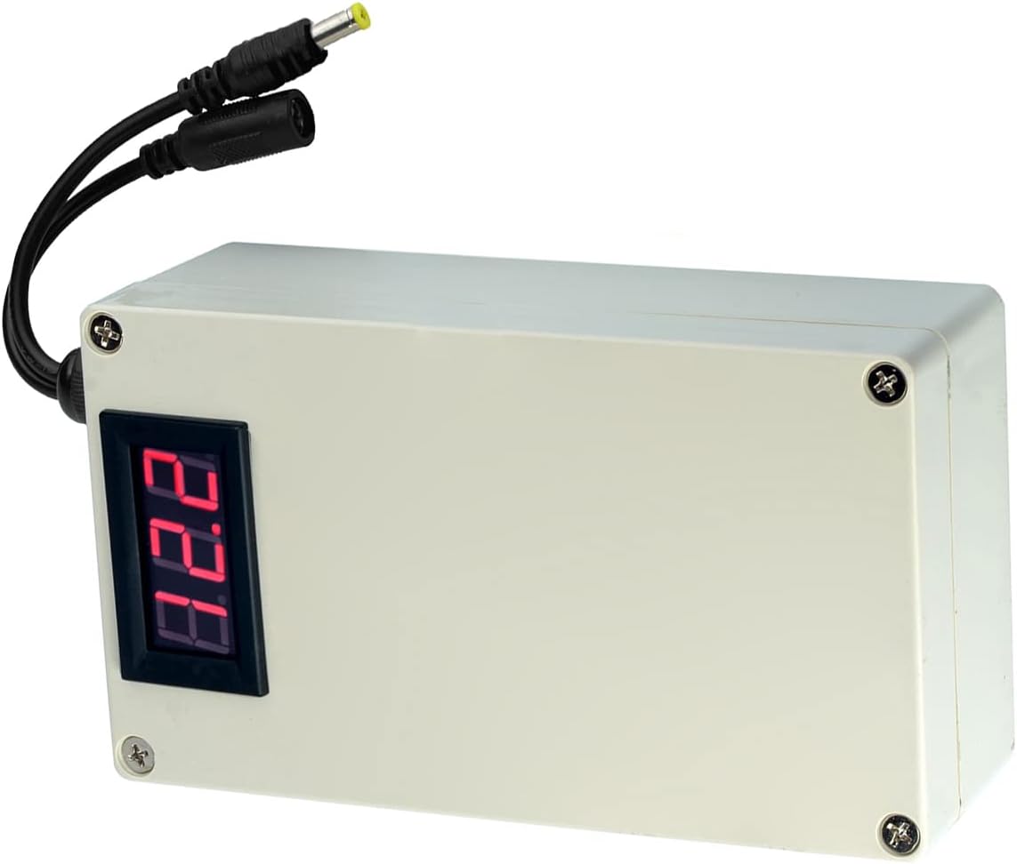 12V 20Ah 30Ah 40Ah 50Ah Polymer Lithium Battery Waterproof Rechargeable Battery Pack with LCD Display for 12V Electric Motor Replacement Battery