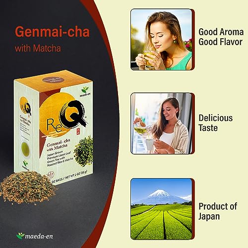 MAEDA-EN Genmaicha with Matcha Loose Leaf Green Tea