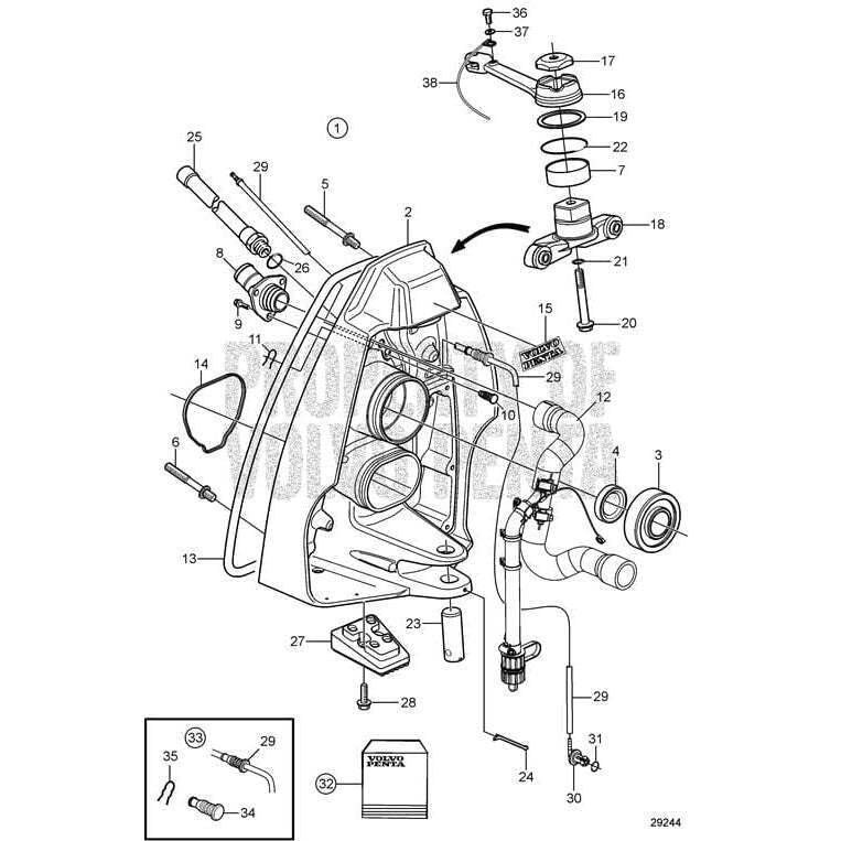 Generic Speedometer Fitting 3883719 & 976106 & Sealing O-Ring Oring Speedo Compatible for Volvo Penta 3883719 & 976106
