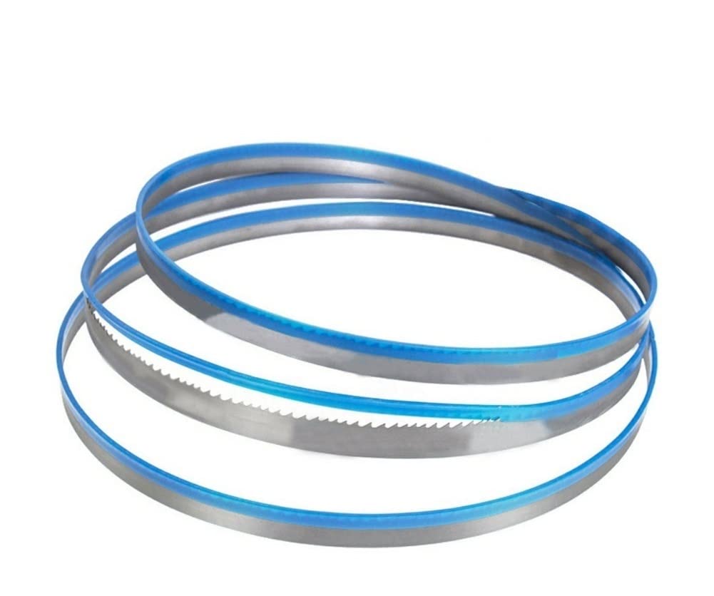 Lama per a Nastro, Lama per a Nabi1140X13X0.5Mm 24 Tpi Strumento per Laorazione Del Legno per il Taglio Di Metalli Lunghezza 1140Mm 44-7/8"/24T 3Pcs/Metal Cutting