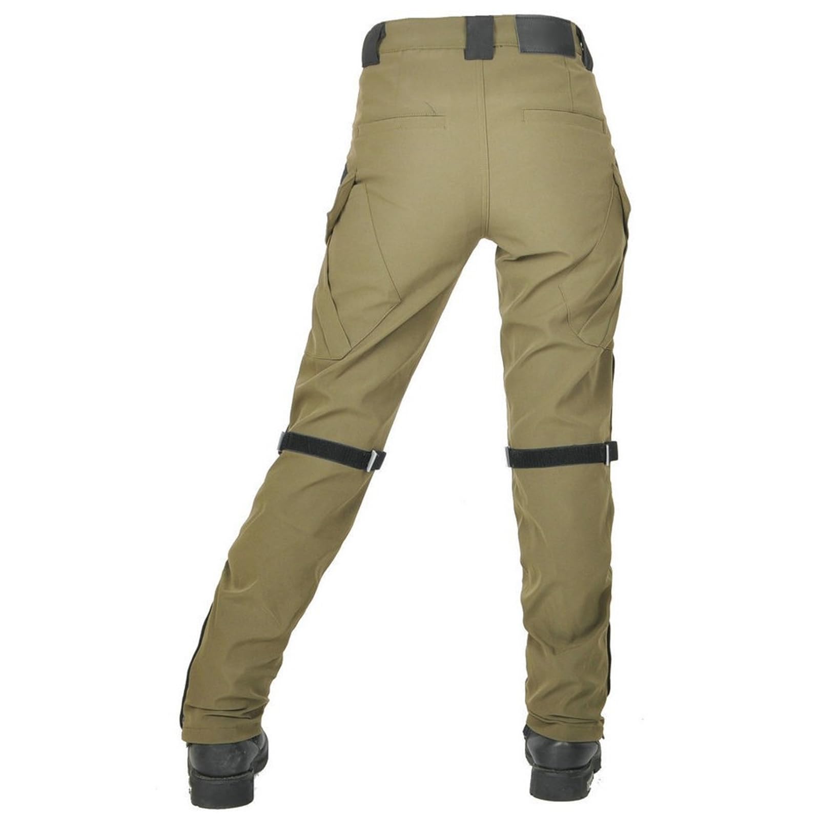 Pantalon Cargo de Moto Femme avec Ceinture Casual Vintage Racing Vélo Coupe-Vent Résistance à l'eau Homme Pantalon de Protection Vêtements de Sécurité avec Amovible Améliorée Protéger Pads