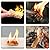 BESPORTBLE 50pcs Carbon Wax Stick Grill Campfire Charcoal Outdoor Sticks Log Cooking Fire Starter Natural Barbecue Firelighters Safe Firelighters Quick Lighter Fire Lighters Wood