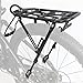 GRELiving ALU-Fahrradgepäckträger Einstellbare Touring Gepäckträger Hinten Fahrrad-Gepäckträger passt für 24”-28 “/700c Rennräder Citybike