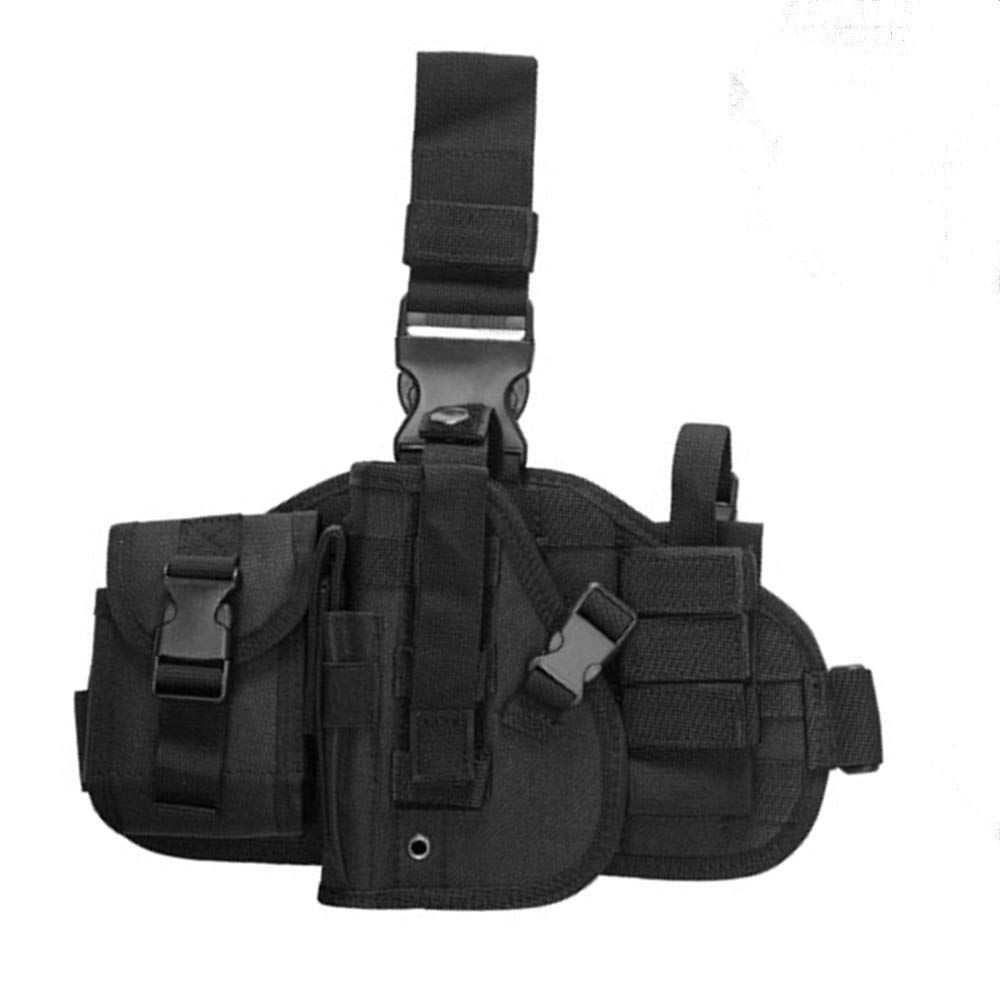 Buy Drop Leg Holster, 900D MOLLE Pistol Hand Thigh Holster Right Handed