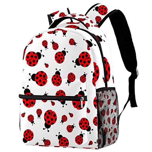 Sac à dos de voyage pour étudiant avec motif forêt imperméable mixte