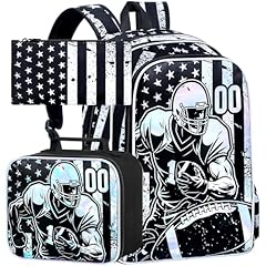 3pc Boys Rugby Backpack Set