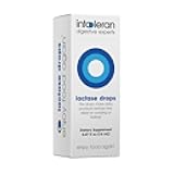 Intoleran Lactase Digestive Enzyme Drops - 0.47 FL Oz (14ml) | Liquid Lactase Enzyme for Lactose Intolerance | Makes Dairy Lactose-Free | Lactose-Free Cooking & Baking | Pure and Vegan | Low FODMAP