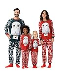 Harry Potter Family Christmas Matching Pajamas Sets Letter from Owl Print for Couples Adults Boys Girls Toddler Kids Size 6-7Y