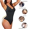 Nebility-Women-Waist-Trainer-Shapewear-Slim-Body-Shaper-Sexy-Deep-V-Neck-Thong-Bodysuit-Tummy-Control-Jumpsuit-Tops Nebility Women Waist Trainer Shapewear Slim Body Shaper Deep V Neck Thong Bodysuit Tummy Control Jumpsuit Tops (L, Black)