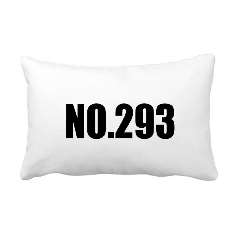 Coussin lombaire No.293 Chanceux oreiller décoratif multicolore pour canapé 16x24