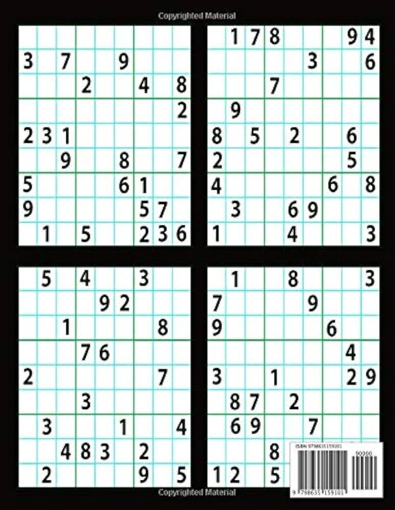 sudoku-puzzle-book-medium-sudoku-puzzle-book-including-instructions-and-answer-keys-sudoku-puzzle-book-for-adults-total-100-sudoku-puzzles-to-solve-includes-solutions-ts-ts-9798635159101-amazon-com-books for Free Printable Sudoku 6 Per Page With Answers Sudoku Puzzle Book: Medium Sudoku Puzzle Book including Instructions and answer keys - Sudoku Puzzle Book for Adults - Total 100 Sudoku puzzles to solve - Includes solutions: TS, TS: 9798635159101: Amazon.com: Books for Free Printable Sudoku 6 Per Page With Answers