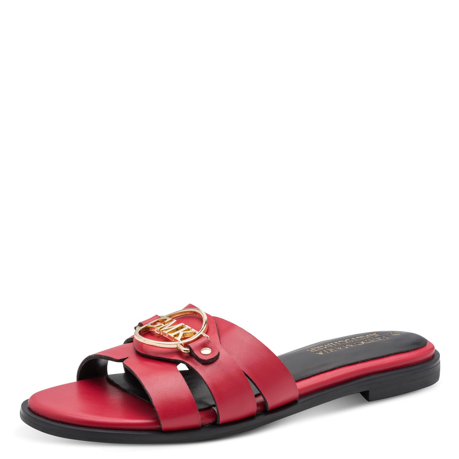 MARCO TOZZI by Guido Maria Kretschmer Women Sandal soft Feel Me Footbed Modern, red (RED), 5.5 UK