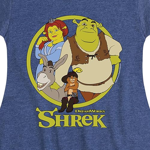 HYBRID APPAREL Shrek - Shrek Group - Toddler & Youth Girls Fit & Flare Dress3