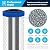 SpiroPure SP-EP-20 20x2.5 5 Micron NSF Certified Coconut Shell Carbon Block Water Filter Cartridge EP-20 155529 CB-25-2005 (Case of 6)