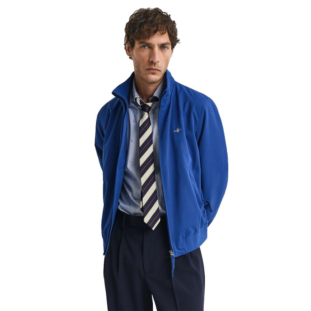 GANT Męska kurtka Lightweight Hampshire Jacket, Deep Cobalt, XL