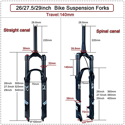 Fourche VTT suspension air pour supprimer les vibrations mains - 3