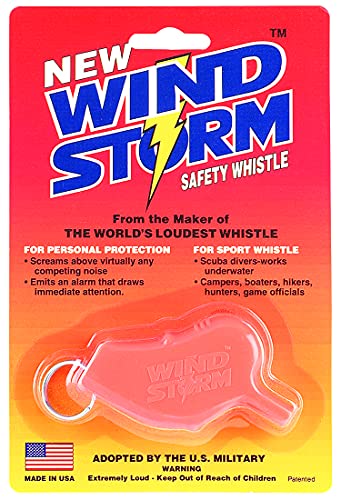 Storm Whistle for Scuba Diving and Water Sports