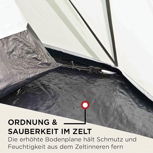 Coleman Rock Springs 4 | Zelt mit 2 Eingängen für Camping & Festival | 4 Personen – Ansicht 2