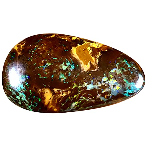 Opale rocheuse australienne multicolore de 6,58 ct, le cadeau précieux idéal