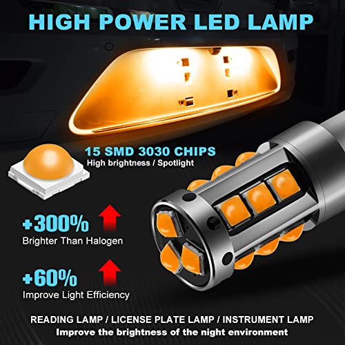 Bulbo LED BA9 BA9S 1200LM CANBUS para auto 2 unidades miniatura 2