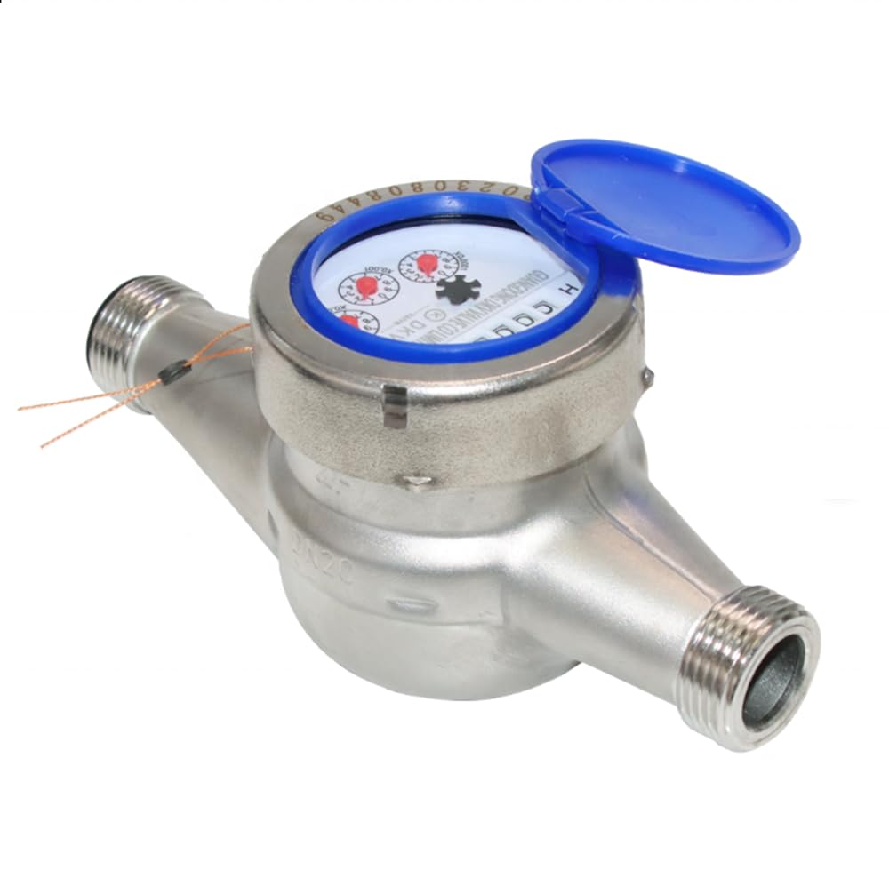 Stainless Steel ISI Marked Water Meter 25MM | Water Flow Meter | S.S 304 Water Meter | Premium Water Meter - 25mm | Water Flow Meter Male Thread 25mm | 1- pc SOLTAIREJACO-image-5