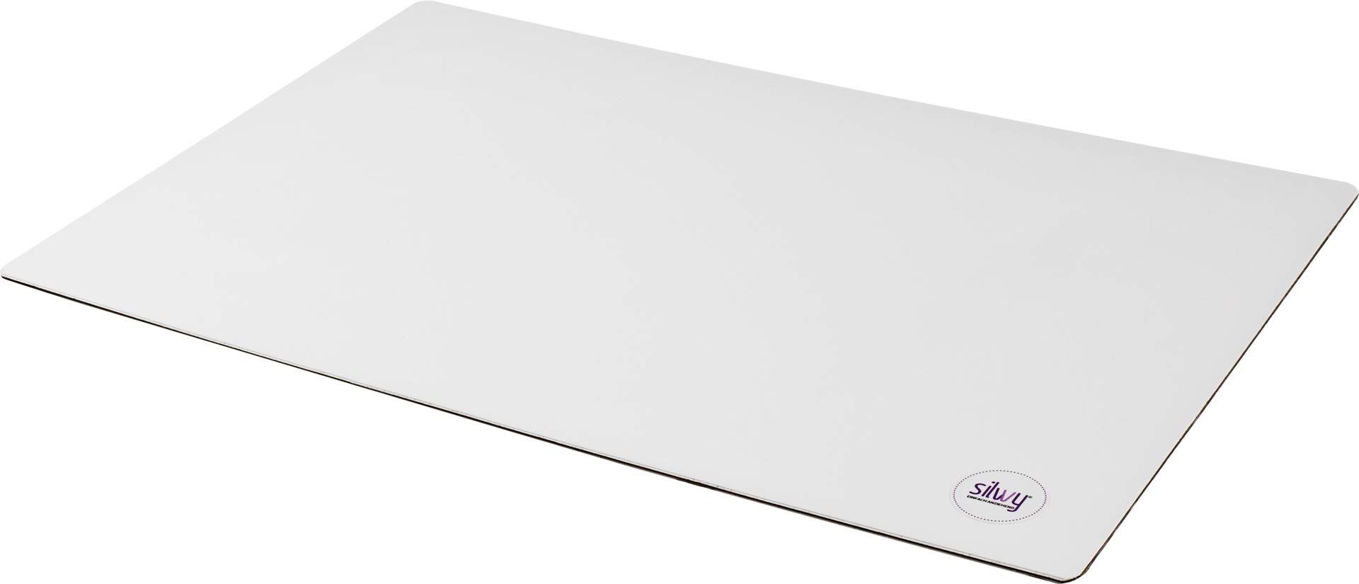 silwy® Metal Mat Bianco in Similpelle per riporre imbracature magnetiche, 40 x 27 cm, può Essere Tagliato a Misura, Perfetto per Il Caravanning e la Nautica- Perfetto per Il Campeggio e la Nautica.