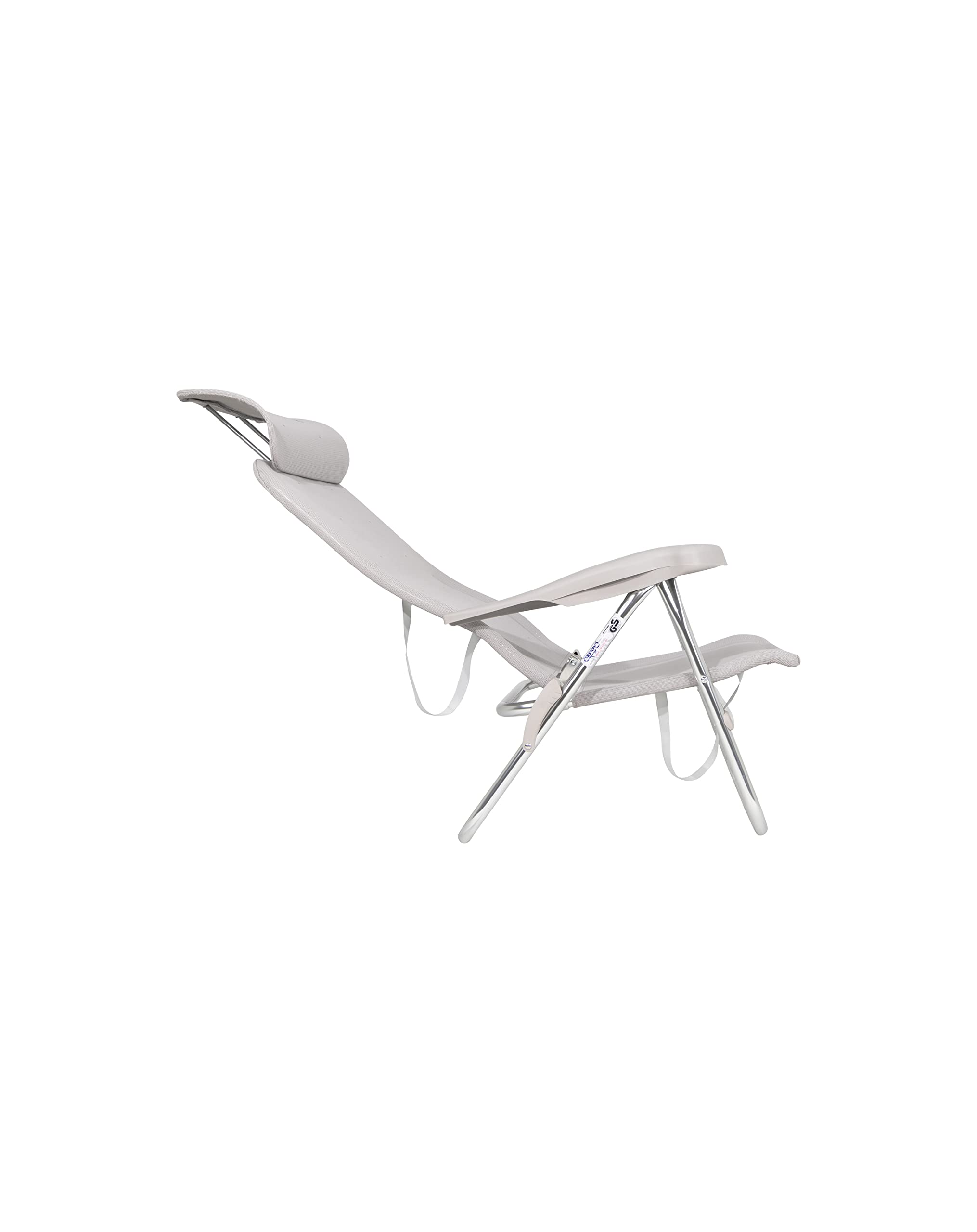 Crespo - Silla de Playa - AL/205 - Compact - Gris Claro