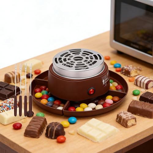 Máquina Eléctrica 2 en 1 para Smores y Fondue Tisch miniatura 3