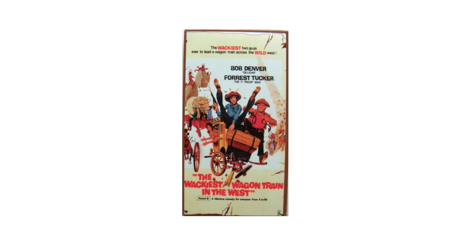Amazon.com: Wackiest Wagon Train in the West [VHS] : Bob