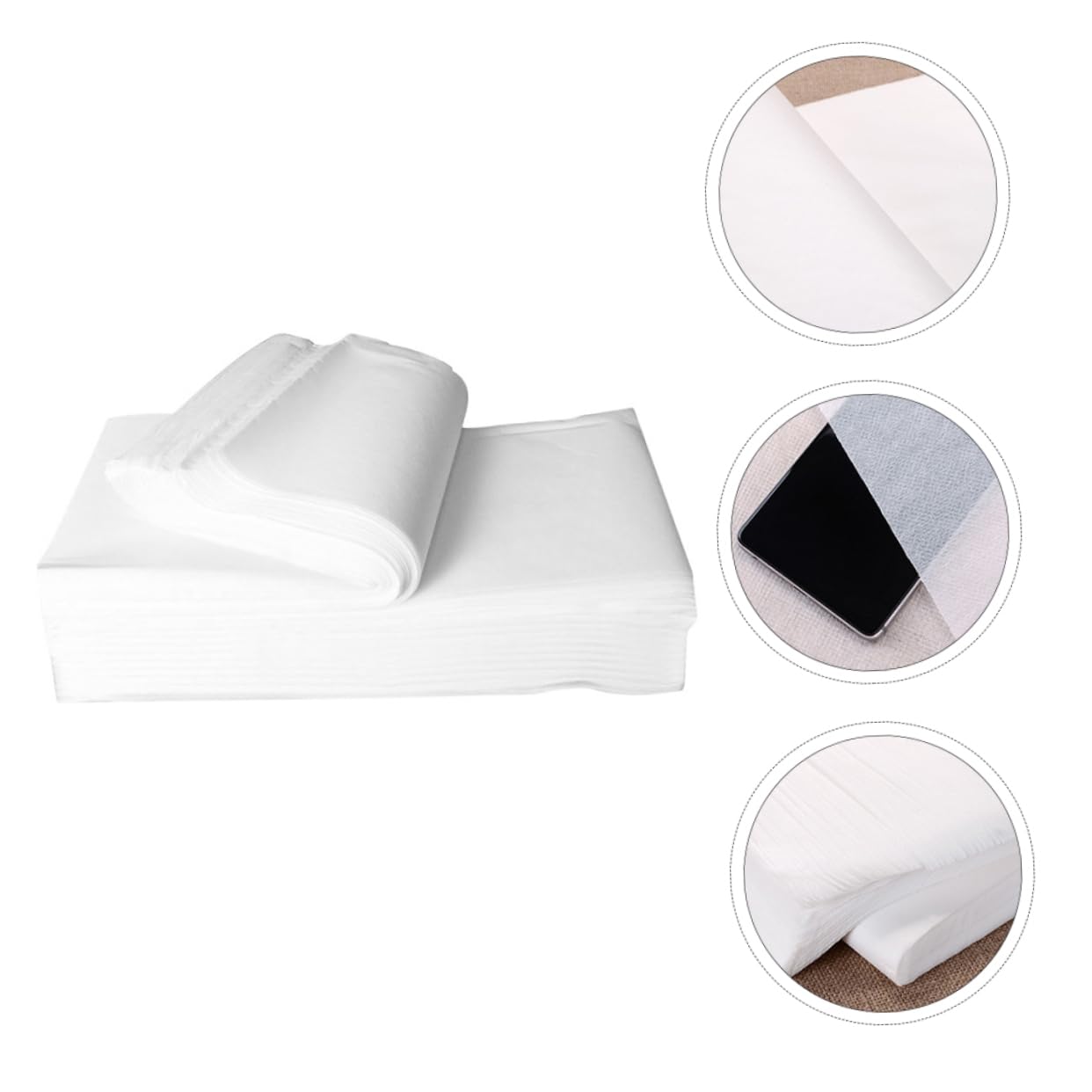 190sheets Disposable Towels Super Absorbent Foot Bath Towels for Spa and Travel Pulp Material Convenient and Foot Wiping
