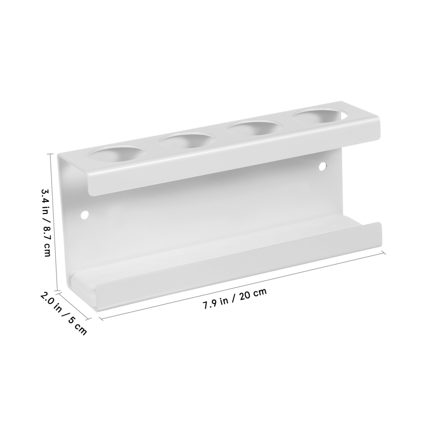 LIFKOME Soporte de Pared para Cepillos Eléctricos Acero Inoxidable Ranuras Organizador de Baño Ahorro de Espacio Diseño Familiar y Moderno