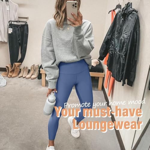 GAYHAY High Waisted Leggings for Women - Soft Opaque Slim Tummy Control Printed Pants for Running Cycling Yoga
