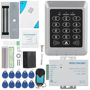 Ketsicart Door Lock Access Control, Dingdong Doorbell Door Security System, Convenience for Offices Businesses Offices Use Glass Door Use