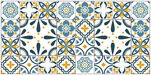 Alfombras Cocina Vinilo Turquesa Marca Deco&Fun