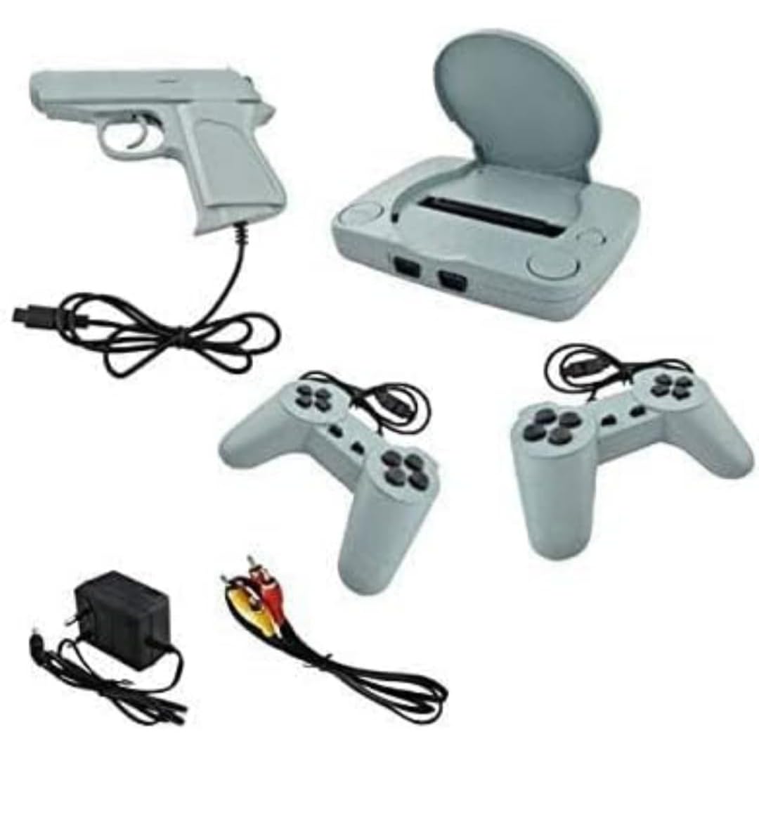 Gagon Tarders Classic Video Game Console with 2 Controllers and Gun, Handled Display Video Game In built Games(Combo Pack) 1