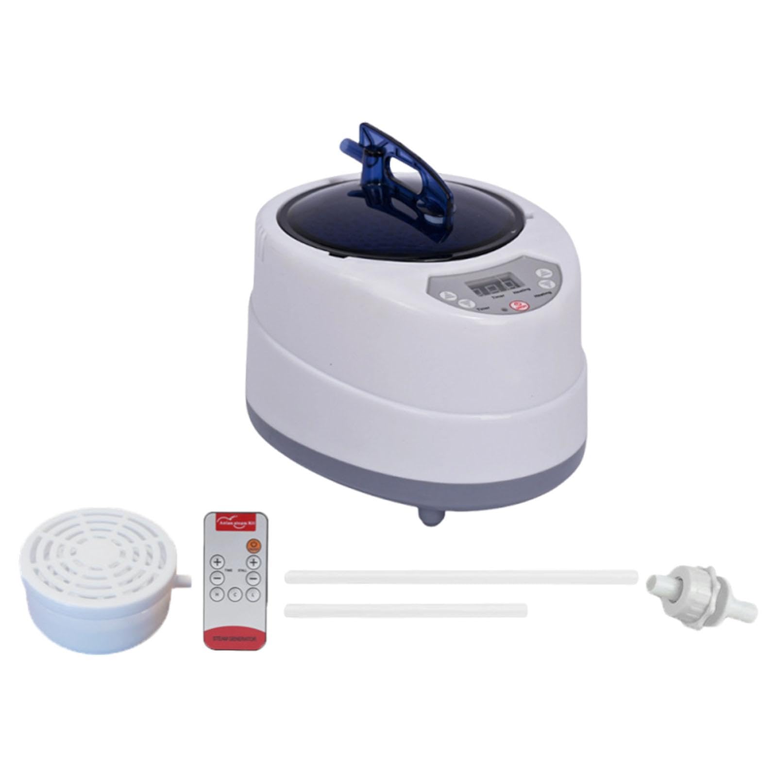 Sauna Steamer Machine European Plug Stainless Steel Liner Sauna Steamer Pot White Home & Garden| Yard, Garden & Outdoor Living| Pools & Spas| Saunas-image-48