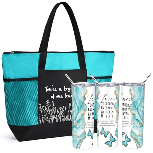 Set de regalo 2 piezas Buryeah vaso y bolso tote verde miniatura 1