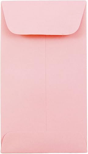 Miniatura 1 de JAM sobre de papel moneda - 50 sobres por paquete, rosado bebé