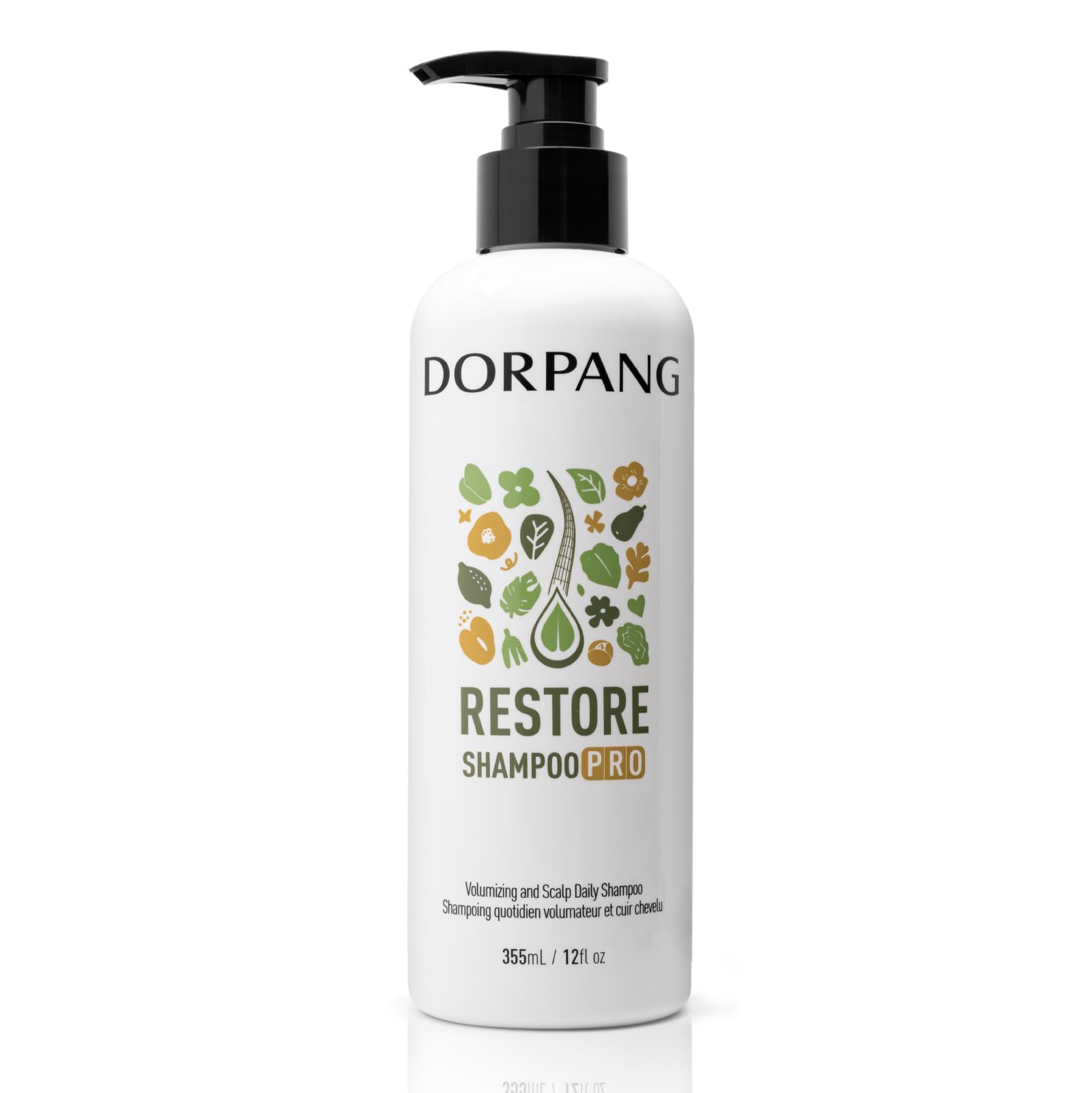 DORPANG Restore Shampoo for Thinning Hair, Peptide Shampoo for Women & Men with AnaGain™, Clinically Formulated to Support Thicker, Fuller-Looking